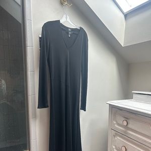 Black Floor length Calvin Klein dress